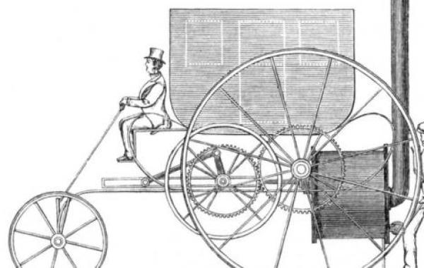 أول من صنع عربة بخارية