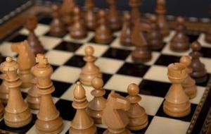 ترتيب قطع الشطرنج