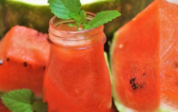 طريقة عصير البطيخ