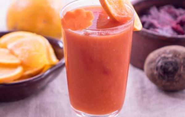 طريقة عصير الشمندر والبرتقال