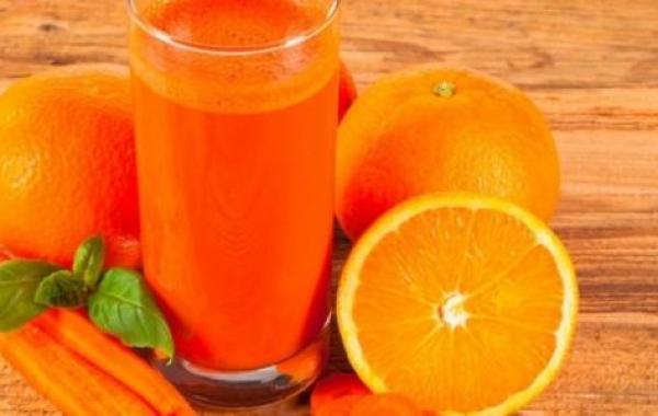 طريقة عمل عصير الجزر بالبرتقال
