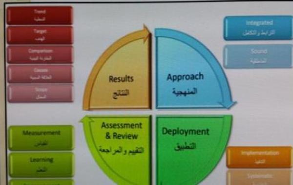 معايير تقييم الأداء المؤسسي