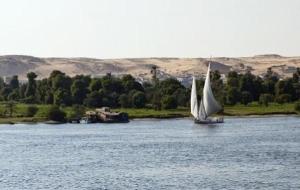 كم عمق نهر النيل