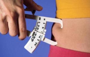 حساب نسبة الدهون في الجسم