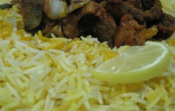 طريقة عمل الأرز الأصفر