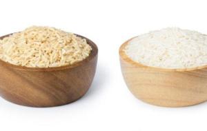 الفرق بين الأرز البني والأبيض