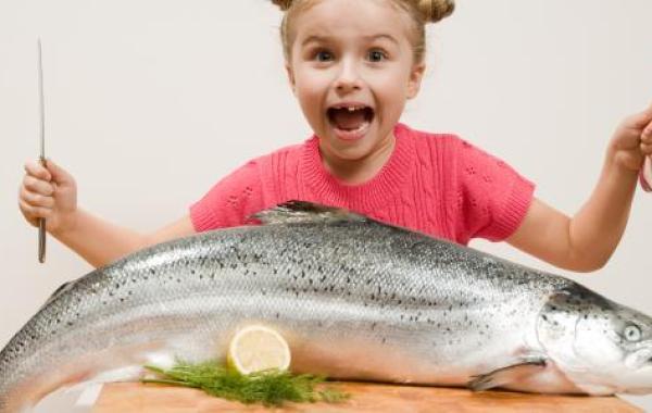 فوائد السمك للأطفال