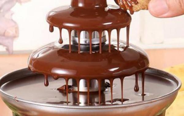 طريقة نافورة الشوكولاتة