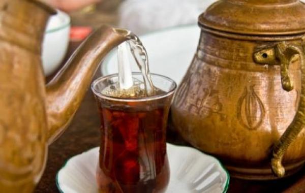 طريقة الشاي التركي