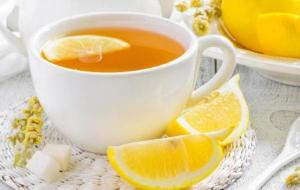 فوائد الشاي مع الليمون