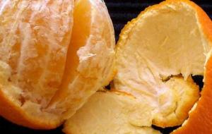 كيفية تجفيف قشر البرتقال