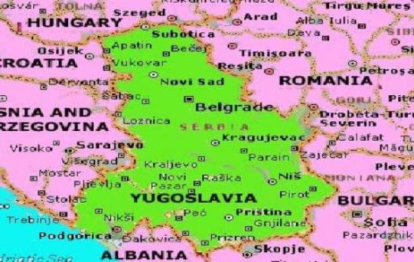 أين تقع يوغسلافيا