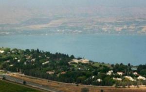 أين تقع بحيرة طبريا