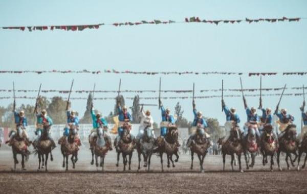 فن التبوريدة المغربية